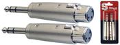Stagg 2 XLR Female/Stereo Jack Male Adaptor image