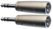 Stagg 2 Xlr M/Stereo Jack Male Adaptor image
