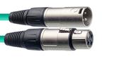 Stagg 3M/10F Green Mic Cbl Xlrfâˆ’Xlrm image