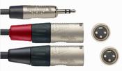 Stagg Cable 3M/10F Split Minst Pl 2Xlrm DL image