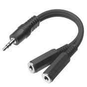 Stagg Mini Stereo Jack To Two Female Mini Mono image