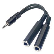 Stagg Mini Jack To Two Stereo Female Jack image