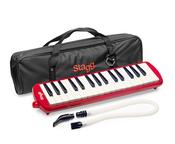 Stagg Melodica 32 Keys W/ Bag Red image