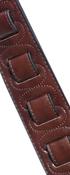 Stagg Padded Leather Strap Brown image