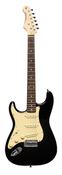 Stagg STD Serie-S 30 Electric Guitar Black Lefthand image