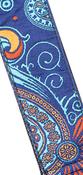 Stagg Woven Strap Paisley 2 Blue image