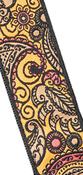 Stagg Woven Strap Paisley 1 Orange image