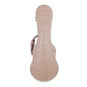 Aiersi Woven Straw Design Hard Soprano Ukulele Case