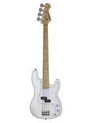 Aria STB Bass, Maple Neck White image