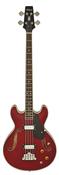Aria Tab Semi Aco Bass, Wine Red image