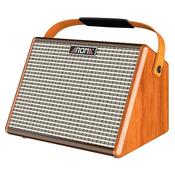 Aroma AG26A 25W Acoustic Guitar Amplifier W/ Bluetooth Brown image