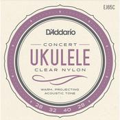 D'Addario EJ65C Concert Ukulele Clear Strings