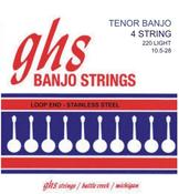 GHS Tenor Banjo Stainless Steel 10.5-28 Strings Light Loop End image