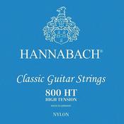 Hannabach Strings For Classic Guitar  Set 800HT Blue Nylon image