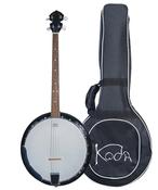 Koda 4 String Banjo 24 Brackets, 19 Fret, Wooden Rim, Mahogany Neck And Resonator, Rosewood Fingerboard image