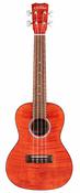 Cordoba Concert Size Ukulele Flame Mahogany Rose Red image