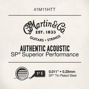 Martin Strings- Single AS-SP High Tensile Plain 0.011 image