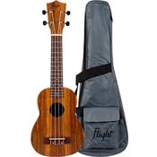 Flight FNUS200 Soprano Ukulele - Teak