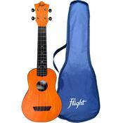 Flight TUS35OR ABS Travel Ukulele -  Orange