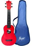Flight TUS35RD ABS Travel Ukulele -  Red image