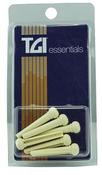 TGI Bridge Pins Plastic Cream With Dot image