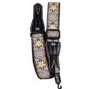 TGI Strap Woven Cotton Persian Stitch - Gold