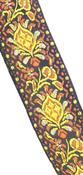 Stagg Woven Strap Nylon Jimi Yellow image