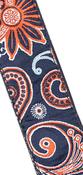 Stagg Woven Strap Paisley 2 Red image