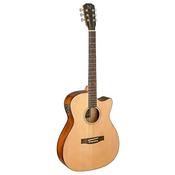 James Neligan BES-ACE Auditorium Electro Acoustic Guitar Spruce Sapele Natural image