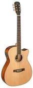 James Neligan BES-ACE Auditorium Electro Acoustic Guitar Spruce Sapele Natural image