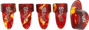 Stagg Shell Fingers And Thumb Pick Set Medium image