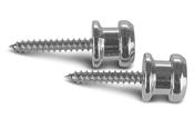 Fire &amp; Stone Strap Button Chrome image