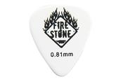 Fire &amp; Stone Pick Celluloid White 0.81mm 12Pcs image