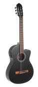 Gewa Classic E-Guitar Student 4/4 Okoume Cedar Black w/ P/A &amp; Cut image