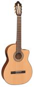 Santos Martinez Preludio SM450CE Electro Acoustic Cutaway Classical Guitar image
