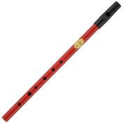 Feadog Red D Whistle Pack With Black Top image