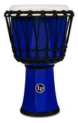 Latin Percussion Djembe World 7-Inch Rope Tuned Circle Blue image