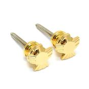 Grover Strap Buttons - Eagle Gold