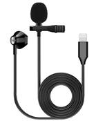 Kinsman Lavalier Microphone  With Earphone - Lightning Adaptor image