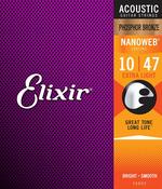 Elixir 16002 Acoustic Nanoweb 92/8 Phosphor Bronze Extra Light image
