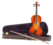 Koda VG001 3/4 Size Violin Outfit Antique Brown Matt Finish image
