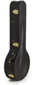 Koda Banjo Hardcase 19 Fret Arch Top Wooden Black 7mm Black Plush Interior image