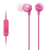 Sony Pink In Ear W/ Smartphone Mic image