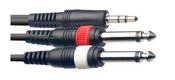 Stagg SYC2/MPSB2P E 2M/6FT SPLIT MLD minST.PL-2PLG image