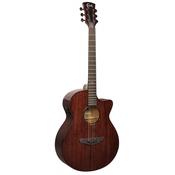 Faith FPVCG Nexus Venus Electro Acoustic With Cutaway Cognac All Mahogany Incl Bag - All Solid Wood