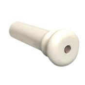 Fire &amp; Stone End Pin Cream With Abalone Dot