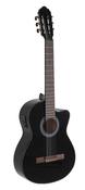 Gewa E-Acoustic Student 4/4 Black With Preamp &amp; Cutaway image