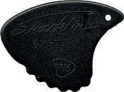 Sharkfin Pick Extra Hard Black image