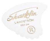 Sharkfin Pick Med White Goldprint image