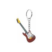 Instrument Keyring Electric Guitar Brown image
